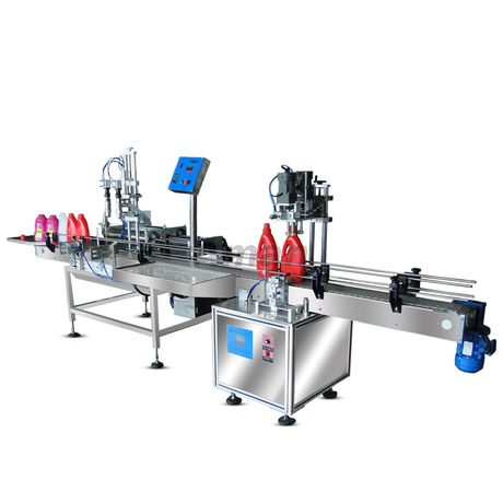 Automatic Beer Small Plastic Glass Bottle Can Jar Packing Filling Capping Machine 