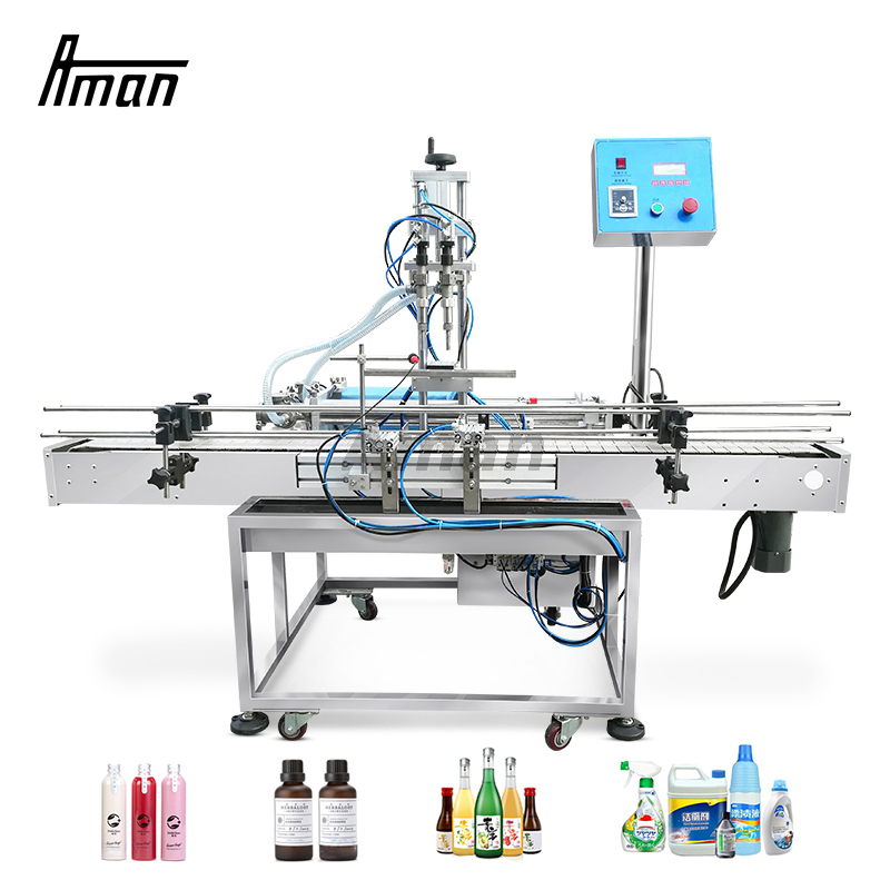Automatic High Accuracy Small Bottle Glass Perfume Alcoholic Liquid Filling Machine Production Line for Bottling