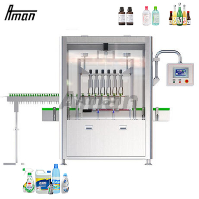 Automatic 100ml 500ml 1000ml Liquid Perfume Alcohol Wine Juice Cosmetic Filling Machine Capping Machine
